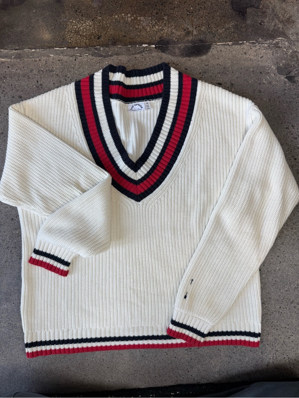 The Upside V-Neck Sweater